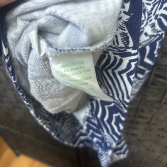Lilly Pulitzer Blue and White Summer Shift Dress Size XS - Picture 6 of 7